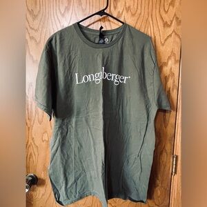 Longaberger Olive Green Tee Shirt 2XL